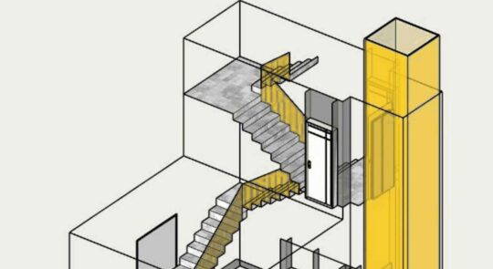 Examples of lowering a lift to ground level: ensure your building is accessible